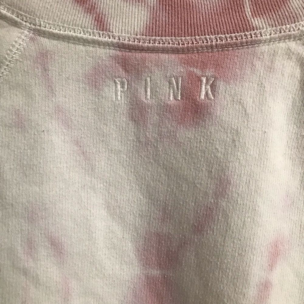 PINK Victoria’s Secret bleached cropped sweatshirt XS‎ - Picture 3 of 6